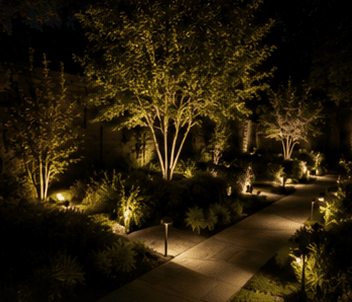 Landscape Lighting — luxury outdoor living by Stone & Grove